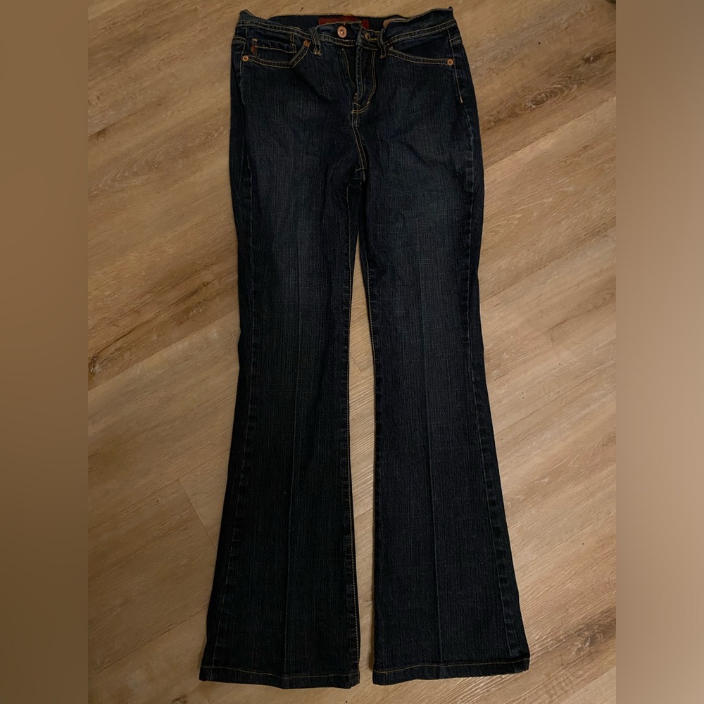 Jeanstar Dark Blue Flare Women's Jeans